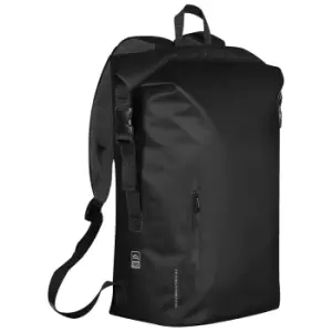 Image of Stormtech Cascade Waterproof Backpack (One Size) (Black/Green)