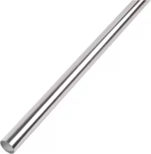 Image of Floplast Chrome Effect Compression Waste Pipe, (L)1.1M (Dia)32mm