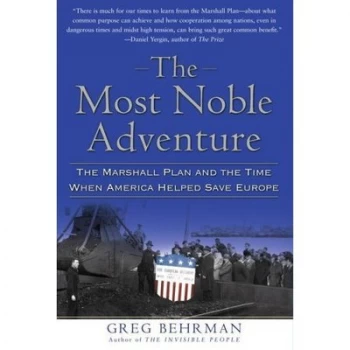 Image of The Most Noble Adventure by Greg Behrman Book