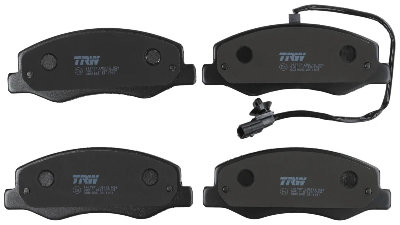 Image of TRW GDB1885 Brake pad set incl. wear warning contact Brake Pad Set,disc brake (402)