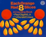 Image of each orange had 8 slices counting books