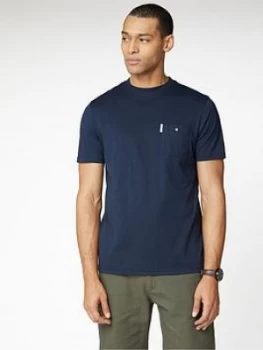 Image of Ben Sherman Signature T-Shirt - Navy, Dark Navy, Size 2XL, Men