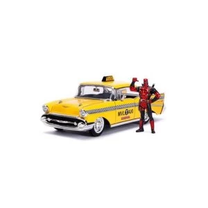 Image of Deadpool Yellow Taxi (Deadpool) 1/24 Diecast Model