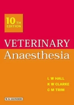Image of Veterinary Anaesthesia. by Leslie W Hall Hardback