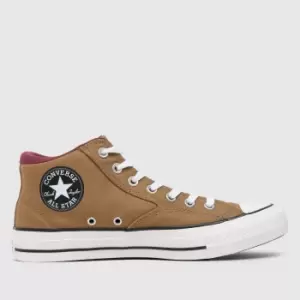 image of Converse Brown All Star Malden Utility Trainers