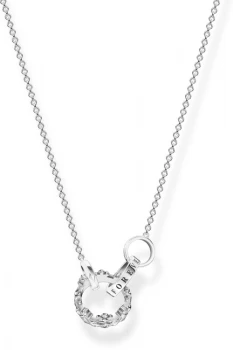 Image of THOMAS SABO Jewellery Sterling Silver Glam & Soul Necklace KE1987-643-14-L45V