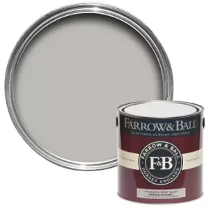 Image of Farrow & Ball Modern Eggshell Paint Pavilion Gray - 2.5L