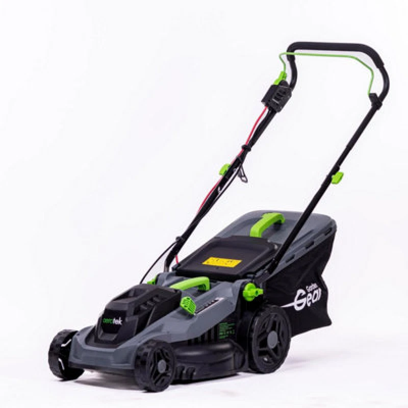 Image of Garden Gear Aerotek 1600W Corded Lawnmower 38Cm Cutting Width Large 42 Litre Collection Box 10M Cable