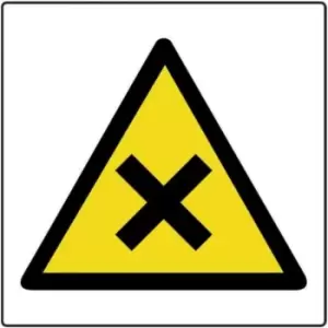 Image of Spectrum Industrial Irritant Safety Sticker (250 Pack) - 50 x 50mm