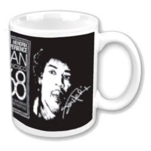 Jimi Hendrix - San Francisco 68 Boxed Standard Mug