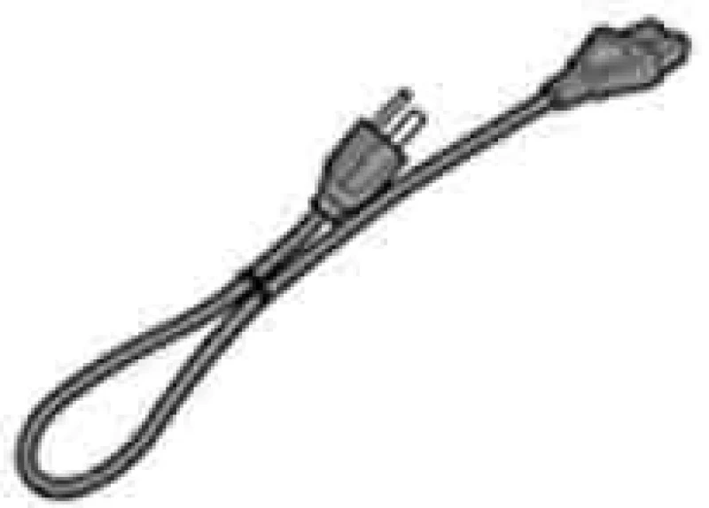 Image of HP 8121-0895 power cable Black 0.5 m C7 coupler