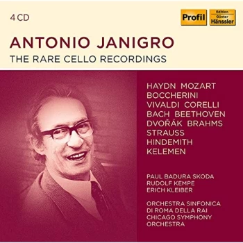 image of Antonio Janigro - Antonio Janigro: The Rare Cello Recordings CD