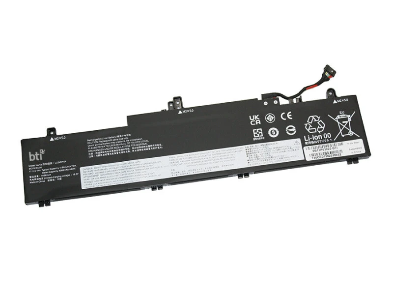 Image of BTI BTI 47Wh 3 cell SB11K63021 compatible battery for Lenovo 21JT001QUS 21JT001BUS 21JT001QUS 21JT001BUS THINKPAD E16 GEN 1 21JU 5B11K63025-BTI