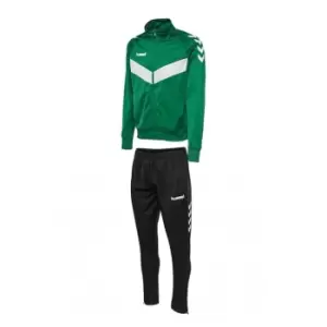 Image of Hummel Essential Victory Poly Tracksuit Mens - Green