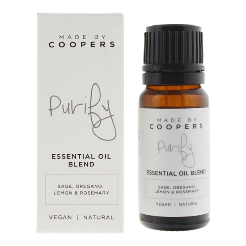 Image of Made by Coopers Purify Essential Oil Blend for Diffuser 10ml Clear unisex