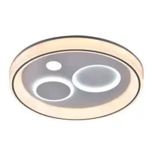 Image of Rus Dimmable Smart LED Ceiling Light 85W 3CCT 48cm Round
