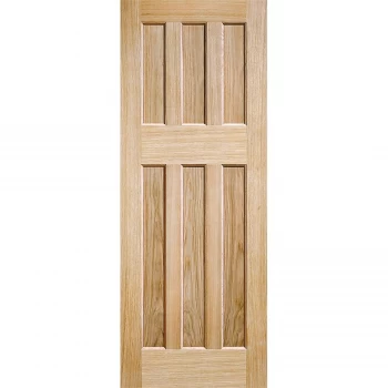 image of 60's Style - Oak Internal Door - 1981 x 762 x 35mm