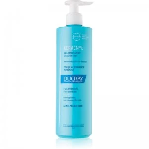 image of Ducray Keracnyl Purifying Foam Gel For Oily Acne - Prone Skin 400ml