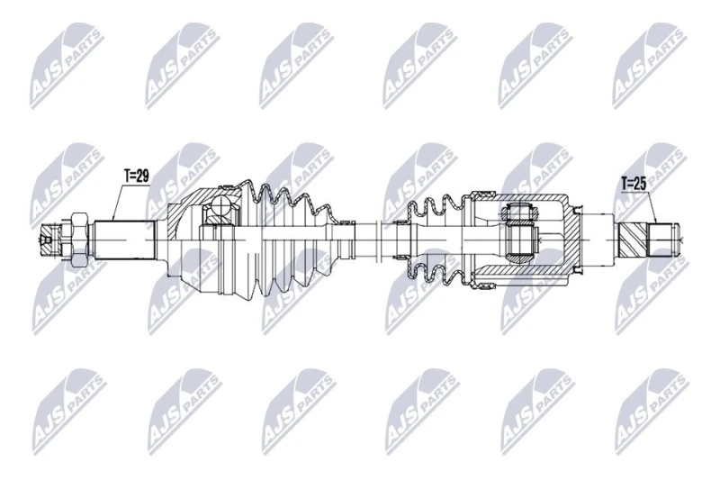 Image of NTY Drive shaft NTY NPW-NS-204