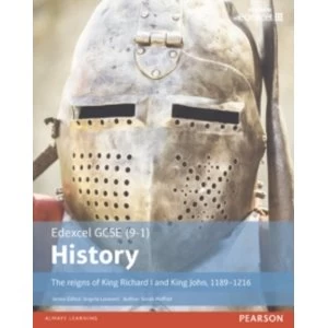 Image of Edexcel GCSE (9-1) History The reigns of King Richard I and King John, 1189-1216 Student Book by Sarah Moffatt (Paperback,...