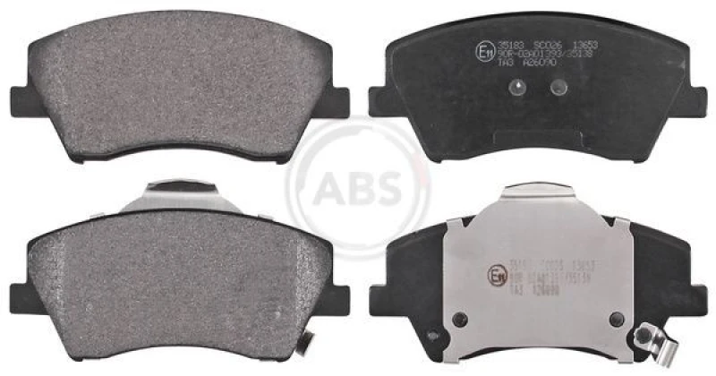 Image of A.B.S. Brake pad set A.B.S. 35183