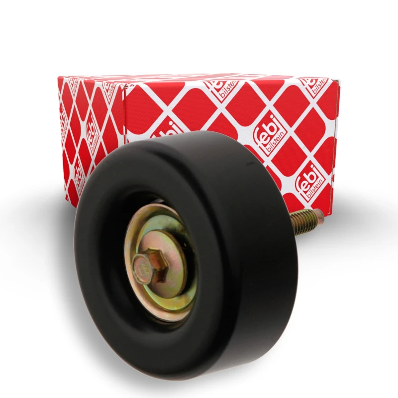 Image of FEBI BILSTEIN 31288 Idler Pulley with screw Deflection/Guide Pulley,v-ribbed belt (312)