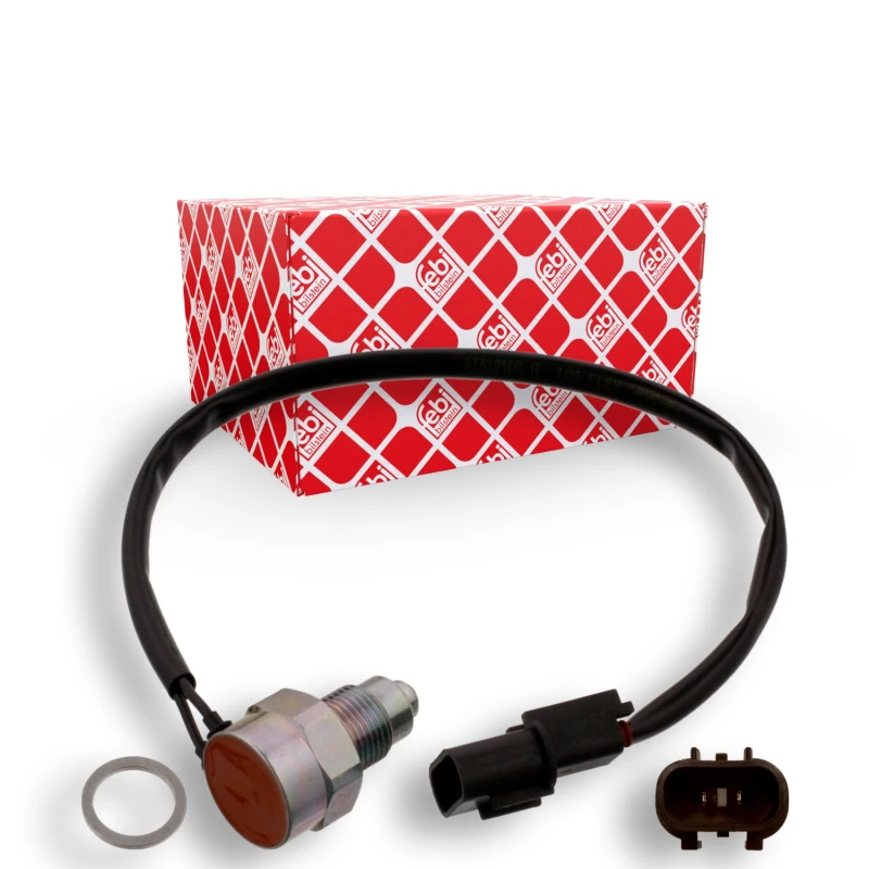 Image of FEBI BILSTEIN 37358 Switch, reverse light with gasket/seal, with cable Switch,reverse light (807)