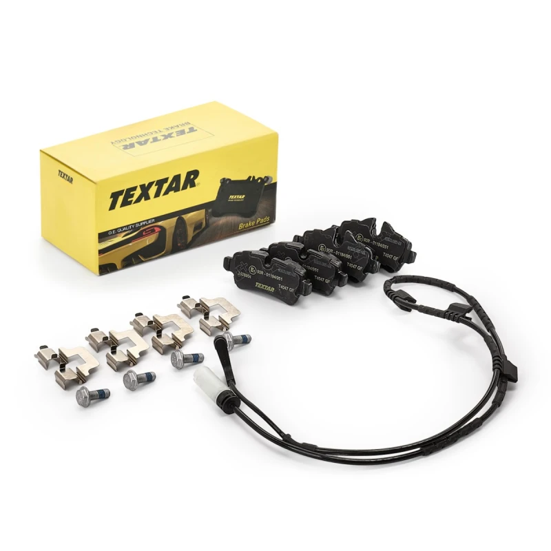 Image of Brake pad set TEXTAR 2428904