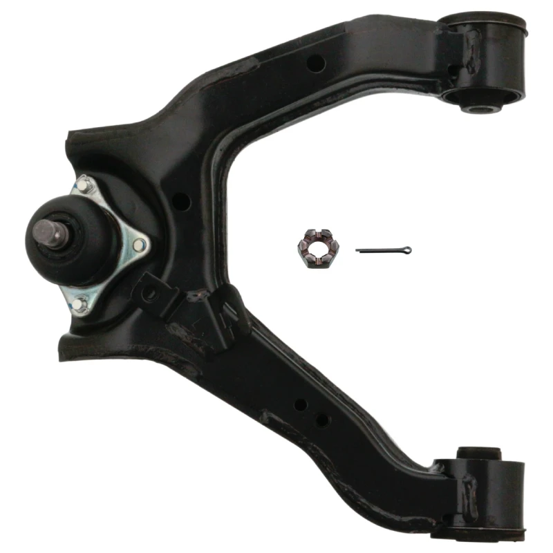 Image of FEBI BILSTEIN 41254 Suspension arm Control Arm, Sheet Steel, Upper, with ball joint, with rubber mounts Sheet Steel Track Control Arm (273)