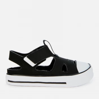 Image of Converse Toddlers Chuck Taylor All Star Superplay Sandal Ox Sandals - Black - UK 5 Toddler