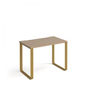 Image of Cairo sleigh frame 600mm deep desk