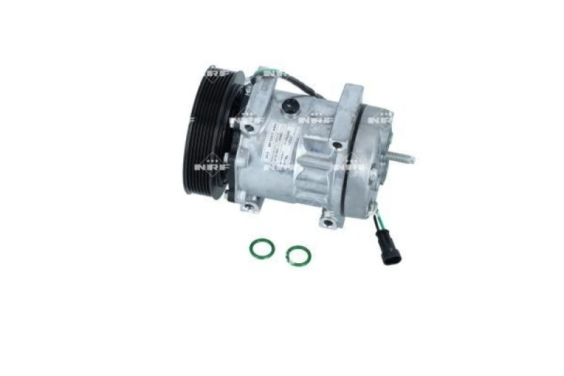 Image of NRF 32477 AC Compressor PAG 46, with seal ring Compressor,air conditioning (447)