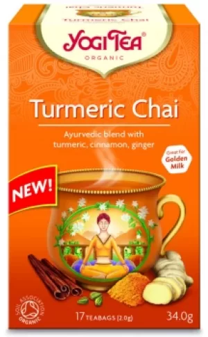 Image of Yogi Tea Organic Turmeric Chai 17 bags