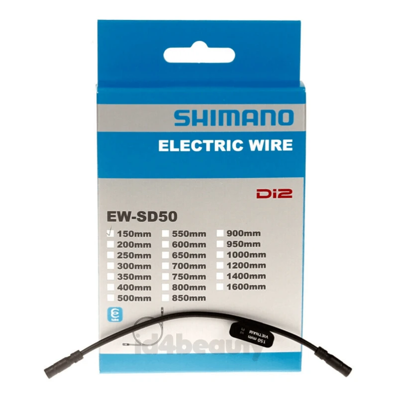 Image of Shimano EW-SD50 E-tube Di2 Electric Wire 150 MM Black