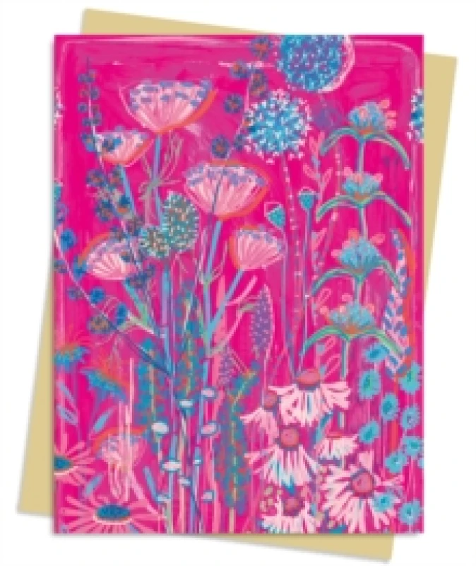Image of Lucy Innes Williams: Pink Garden House Greeting Card Pack : Pack of 6 Cards
