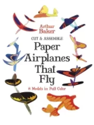 Image of cut and assemble paper airplanes that fly
