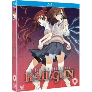 image of A Certain Scientific Railgun Complete Season 1 Collection (Episodes 1-24) Bluray