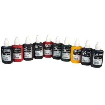 image of Brian Clegg Marbling Inks - Pack of 10 assorted colours