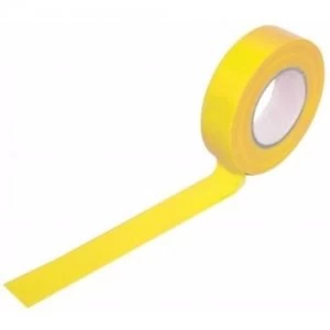 Image of Zexum 19mm 20m Electrical Adhesive PVC Insulation Tape Flame Retardant - Yellow