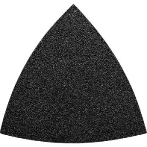 Image of Fein 63717087014 Delta grinder blade Hook-and-loop-backed, Unperforated Grit size 150 Width across corners 80 mm 50 pc(s)