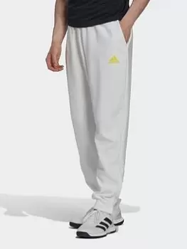 Image of adidas Clubhouse Tennis Joggers, White, Size 2XL, Men