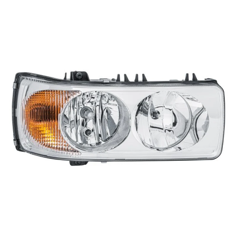 Image of HELLA 1EJ 247 046-041 Headlights H1, Right, with bulbs, Halogen Headlight (259)