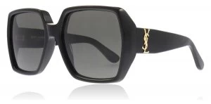 Image of Yves Saint Laurent SLM2 Sunglasses Black 002 58mm