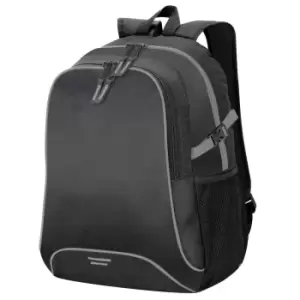 Image of Shugon Osaka Basic Backpack / Rucksack Bag (30 Litre) (Pack of 2) (One Size) (Black/Light Grey)