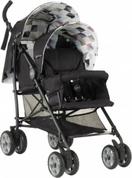 image of MyChild Sienta Duo Tandem Stroller - Black