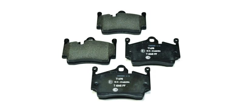 Image of HELLA Brake pad set HELLA 8DB 355 013-311