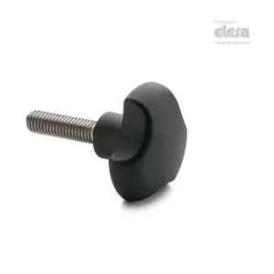Image of ELESA Solid knob-VTT.25-SST-p-M5x16