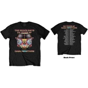 Image of The Beach Boys - Good Vibes Tour Unisex Large T-Shirt - Black
