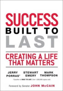 Image of Success Built to Last by Jerry Porras Hardback