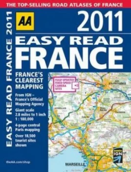 Image of Aa Easy Read France 2011 Paperback